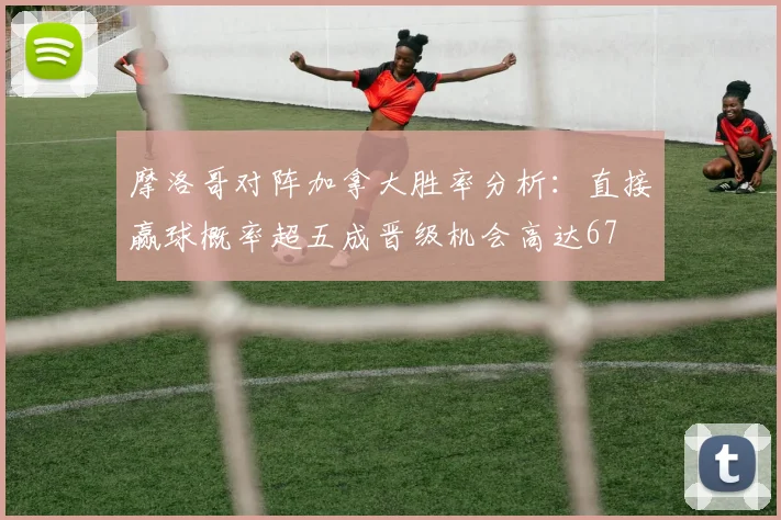 摩洛哥对阵加拿大胜率分析：直接赢球概率超五成晋级机会高达67